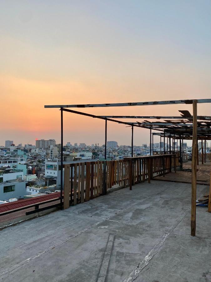 The Gk House Hostel, Ecolliving, Central City, Natural Wooden, Chill View Rooftop, Restaurant And Cocktail Bar Ho Chi Minh-Byen Eksteriør billede